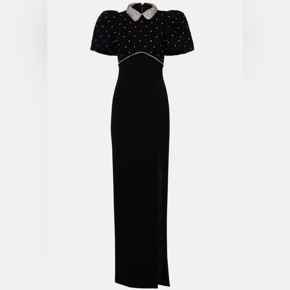 REBECCA VALLANCE
Amery embellished puff-sleeve gown size S - Picture 1 of 10